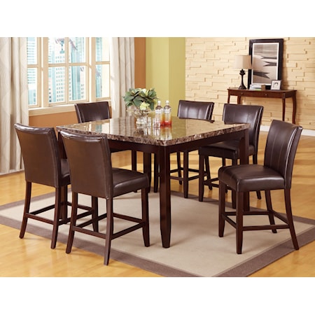 7 Piece Pub Table Set