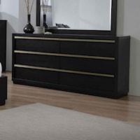 Contemporary 6-Drawer Dresser