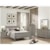 Crown Mark Louis Philippe Twin Panel Bed, Nightstand and Chest Package