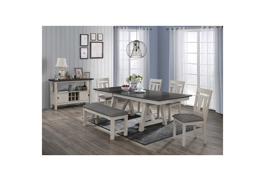 Maribelle Dining Room Group by Crown Mark at Royal Furniture
