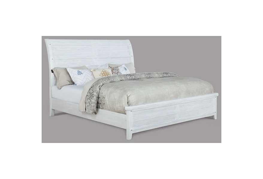 Maybelle California King Sleigh Bed by Crown Mark at Galleria Furniture, Inc.