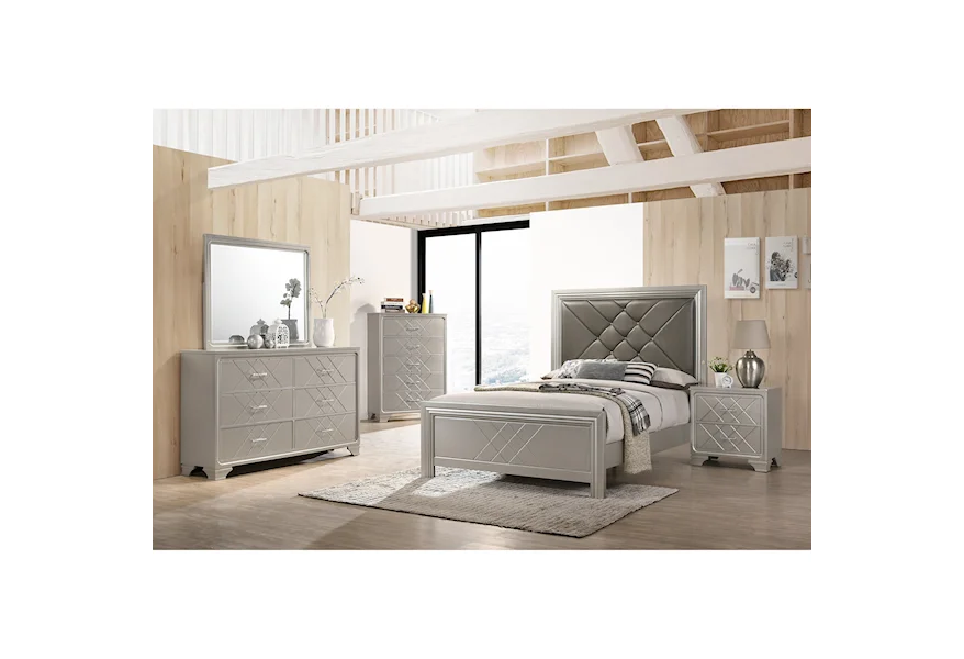 Phoebe Queen Bedroom Group by Crown Mark at Royal Furniture