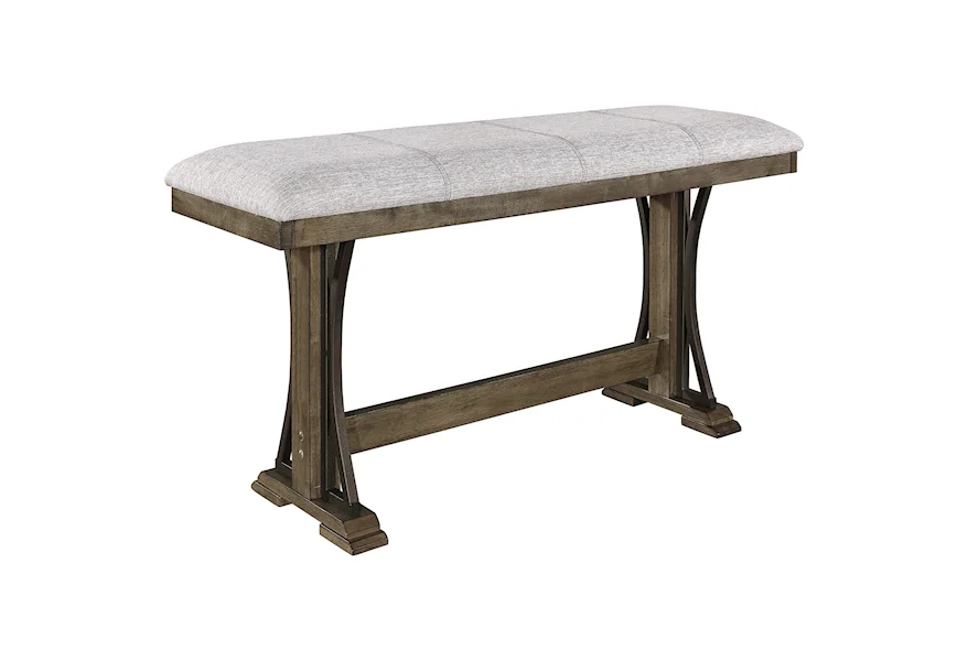 Quincy Counter Height Bench by Crown Mark at Galleria Furniture, Inc.