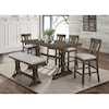 Crown Mark Quincy Counter Height Table Set