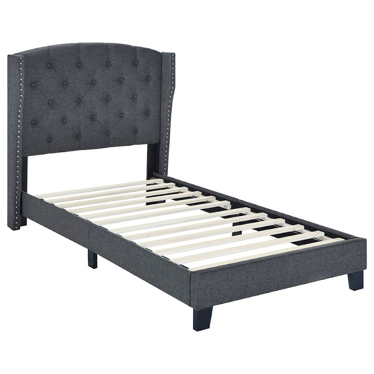 CM Rosemary Twin Upholstered Bed