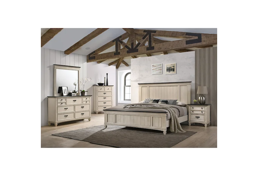 Sawyer Queen Bedroom Group by Crown Mark at Royal Furniture