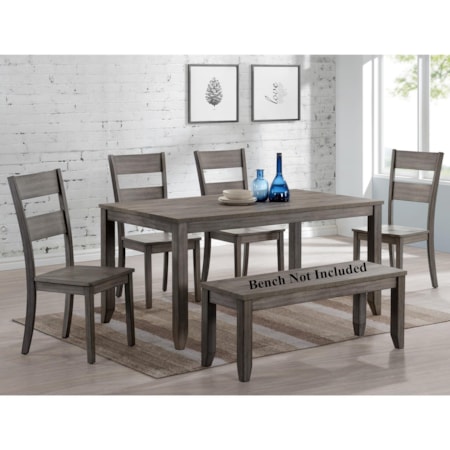 5 Piece Table and Chair Set