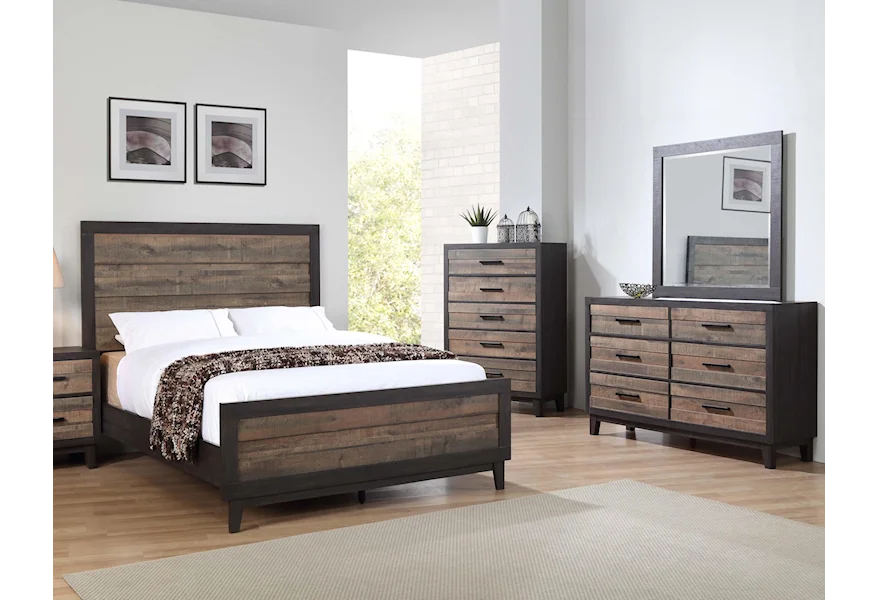 Tacoma B8270 Queen 5 Pc Group by Crown Mark at Royal Furniture