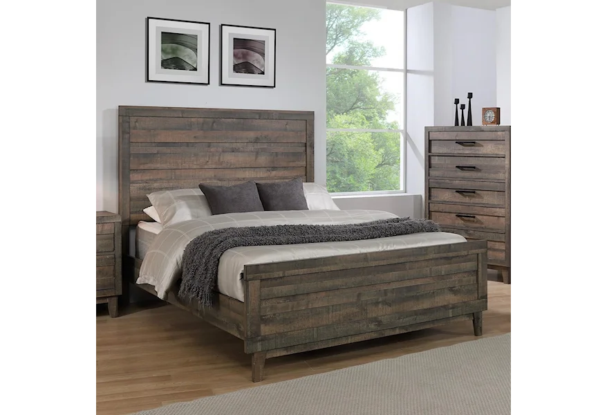 Tacoma Twin Panel Bed by Crown Mark at Galleria Furniture, Inc.
