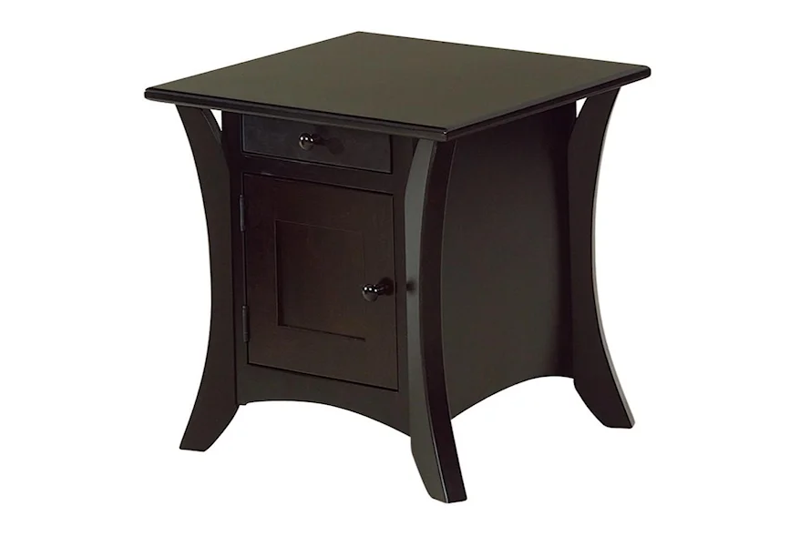 Caledonia End Table by Crystal Valley Hardwoods at Saugerties Furniture Mart