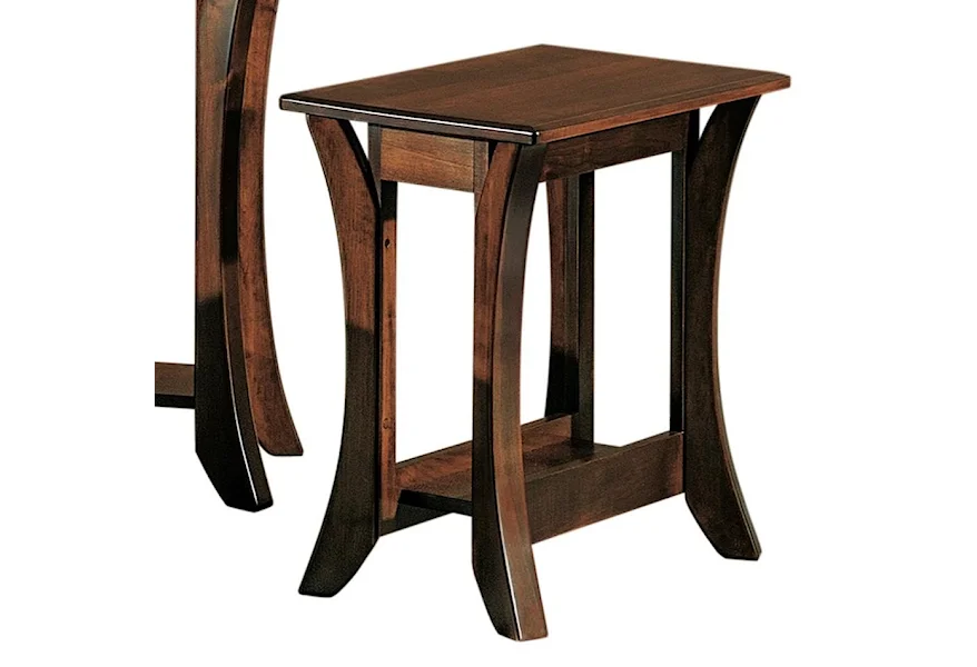 Discovery End Table by Crystal Valley Hardwoods at Saugerties Furniture Mart