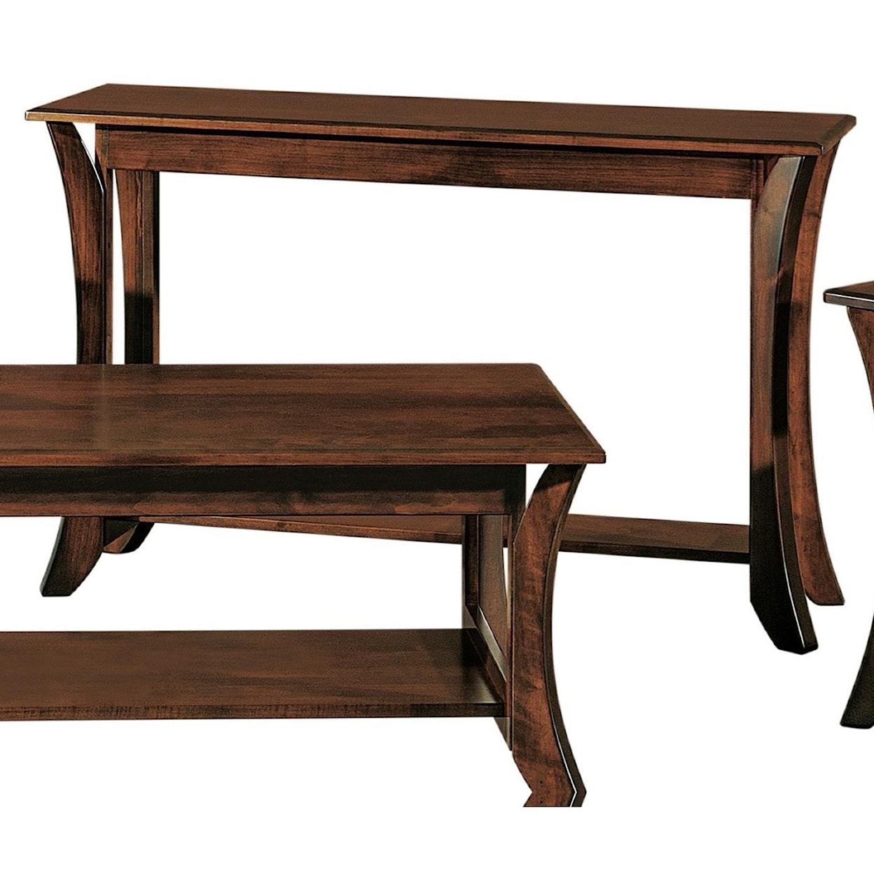 Crystal Valley Hardwoods Discovery Sofa Table
