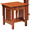 Crystal Valley Hardwoods Leah End Table