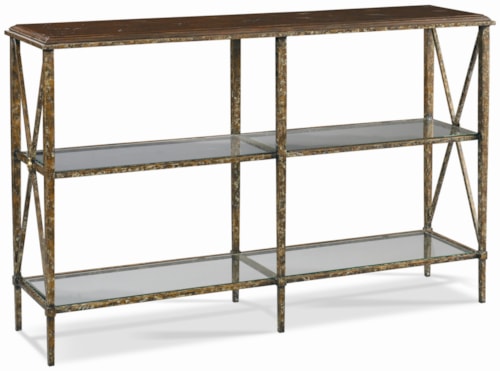 Wrought Iron Console Table