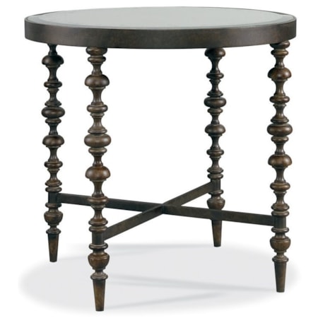 Round Lamp Table