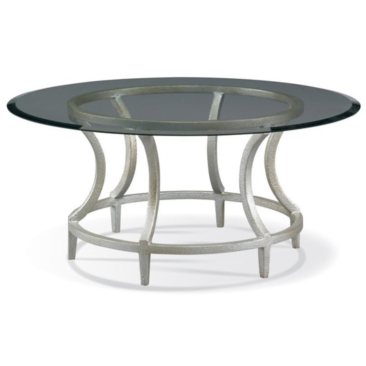 Sherrill Occasional Masterpiece - Stippled Platinum Cocktail Table