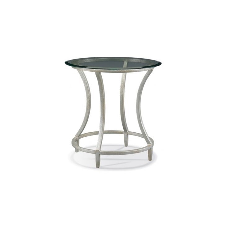 Sherrill Occasional Masterpiece - Stippled Platinum Side Table
