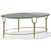 CTH Sherrill Occasional Masterpiece - Trifecta Oval Cocktail Table