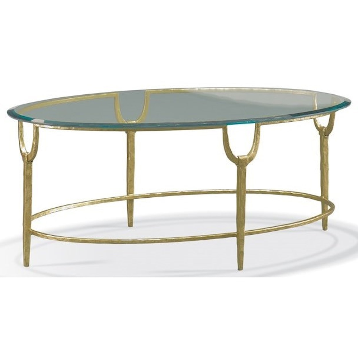 CTH Sherrill Occasional Masterpiece - Trifecta Oval Cocktail Table