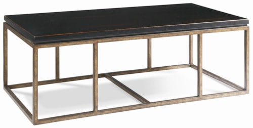 Contemporary Rectangular Cocktail Table