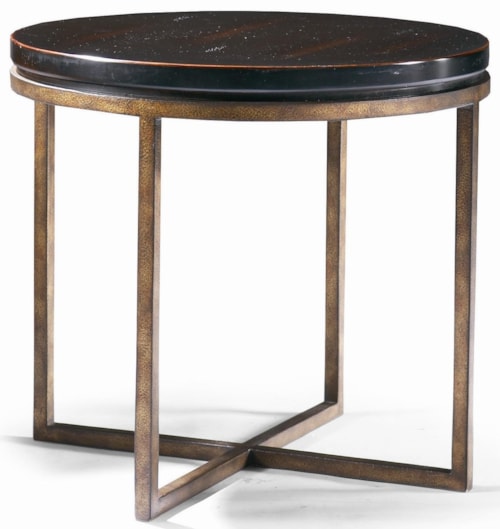 Contemporary Round Lamp Table