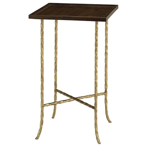 Transitional Accent Table
