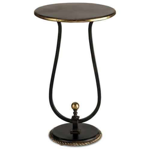 Transitional Accent Table