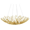 Currey & Co Sea Fan Sea Fan bowl Chandelier