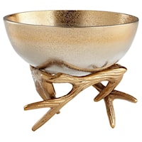 Sm Antler Anchored Bowl