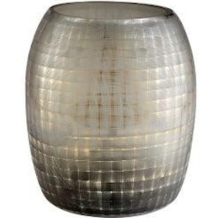 Gradient Grid Vase