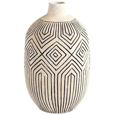 Small Light Labyrinth Vase