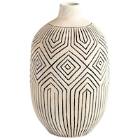 Small Light Labyrinth Vase