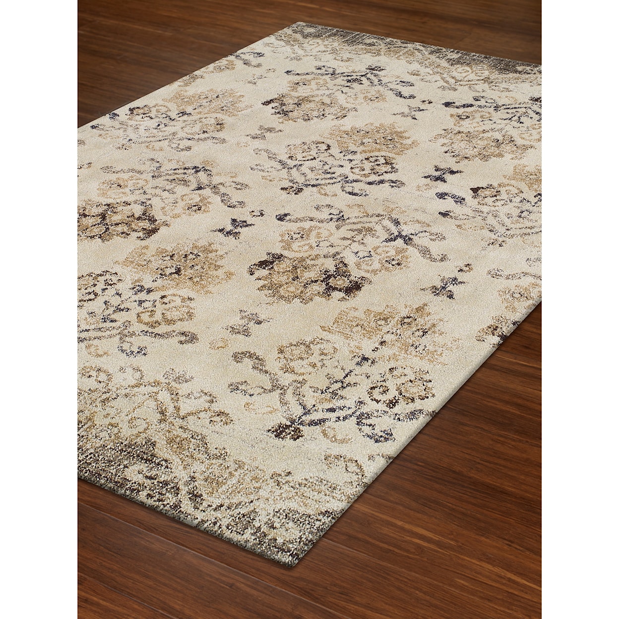 Dalyn Antigua Chocolate 3'3"X5'3" Area Rug