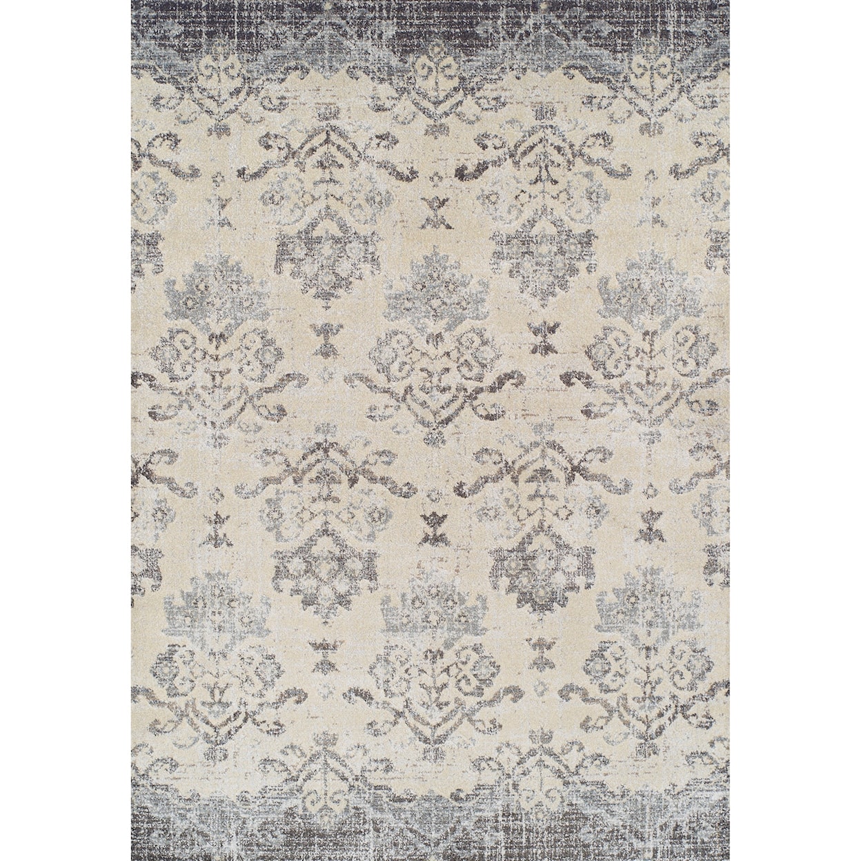 Dalyn Antigua Pewter 9'6"X13'2" Area Rug