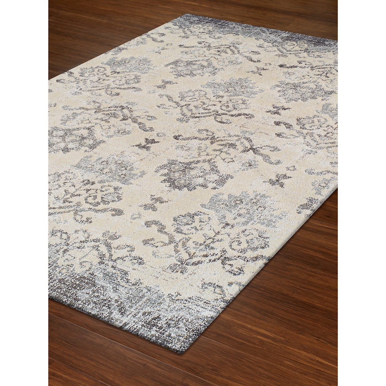 Dalyn Antigua Pewter 9'6"X13'2" Area Rug