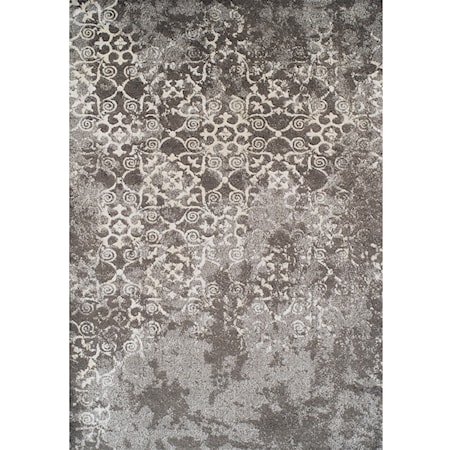 Grey 9'6"X13'2" Area Rug