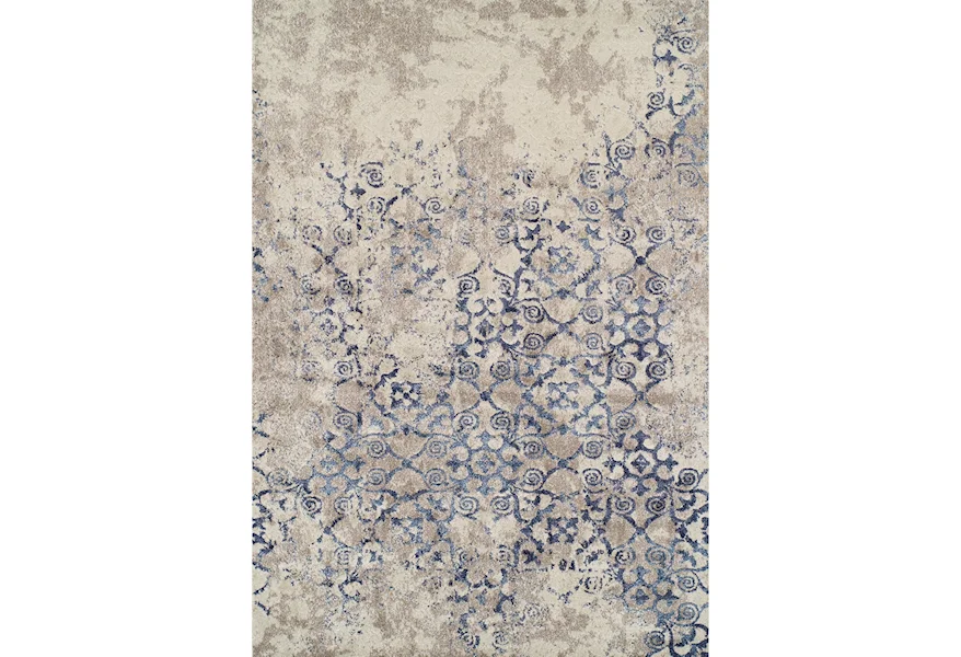 Antigua Linen 5'3"X7'7" Area Rug by Dalyn at Sam's Appliance & Furniture