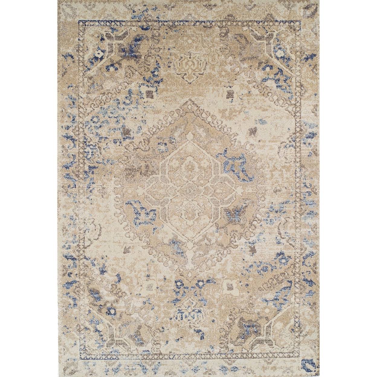 Dalyn Antigua Linen 9'6"X13'2" Area Rug