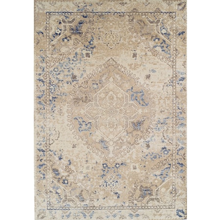 Linen 5'3"X7'7" Area Rug