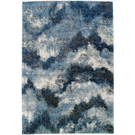 Navy 3'3"X5'1" Rug