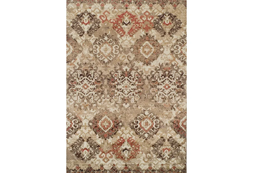 Gala Ivory 4'11"X7' Rug by Dalyn at Darvin Furniture