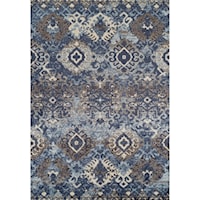 Navy 4'11"X7' Rug