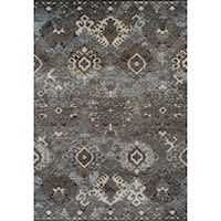 Steel 4'11"X7' Rug