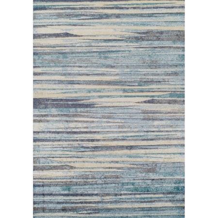Multi 4'11"X7' Rug