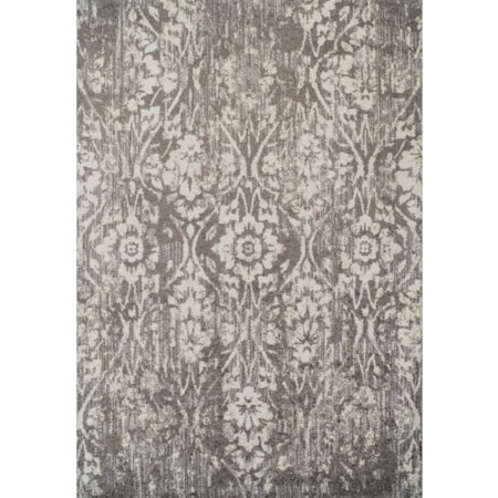 Steel 4'11"X7' Rug