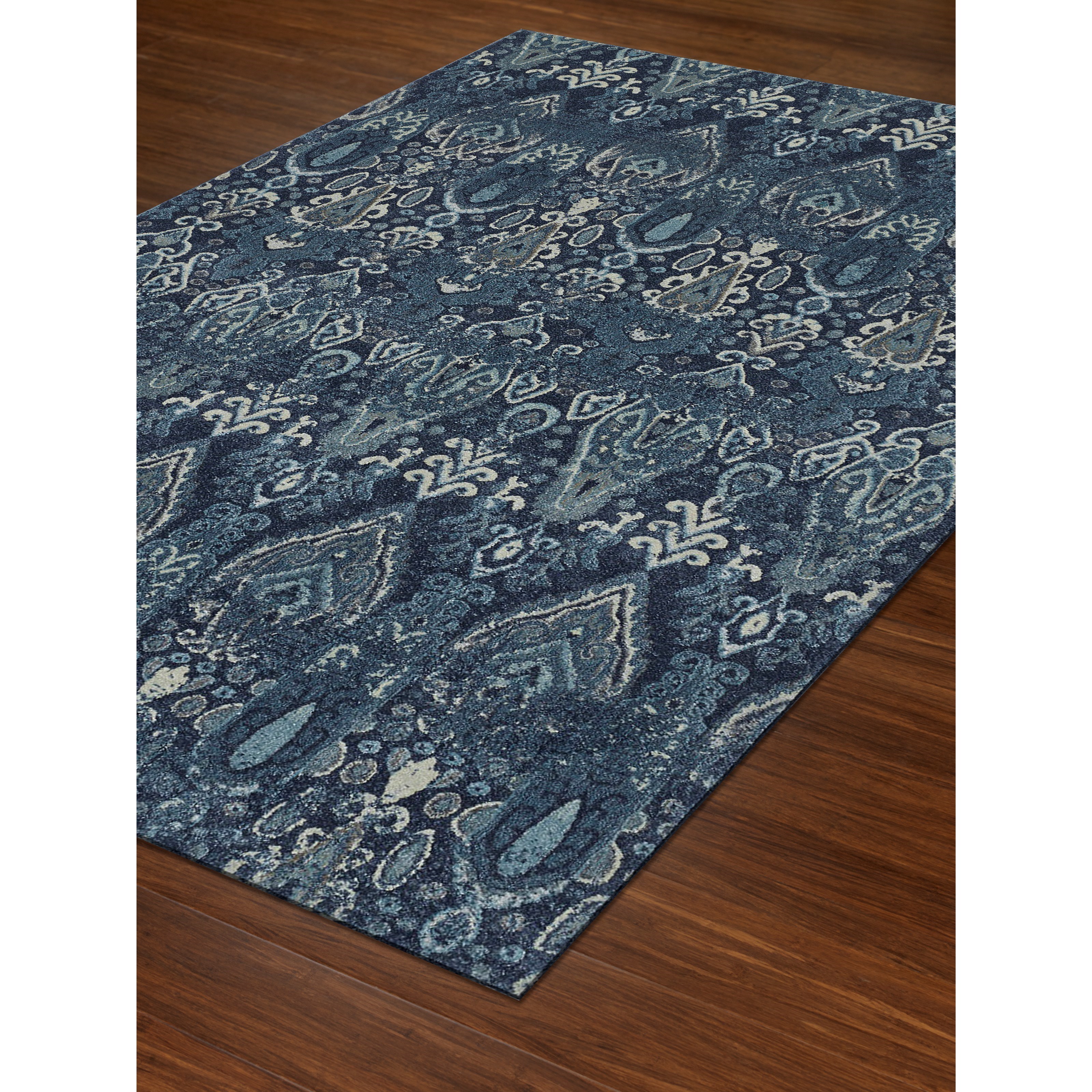 Navy 5'3"X7'7" Rug