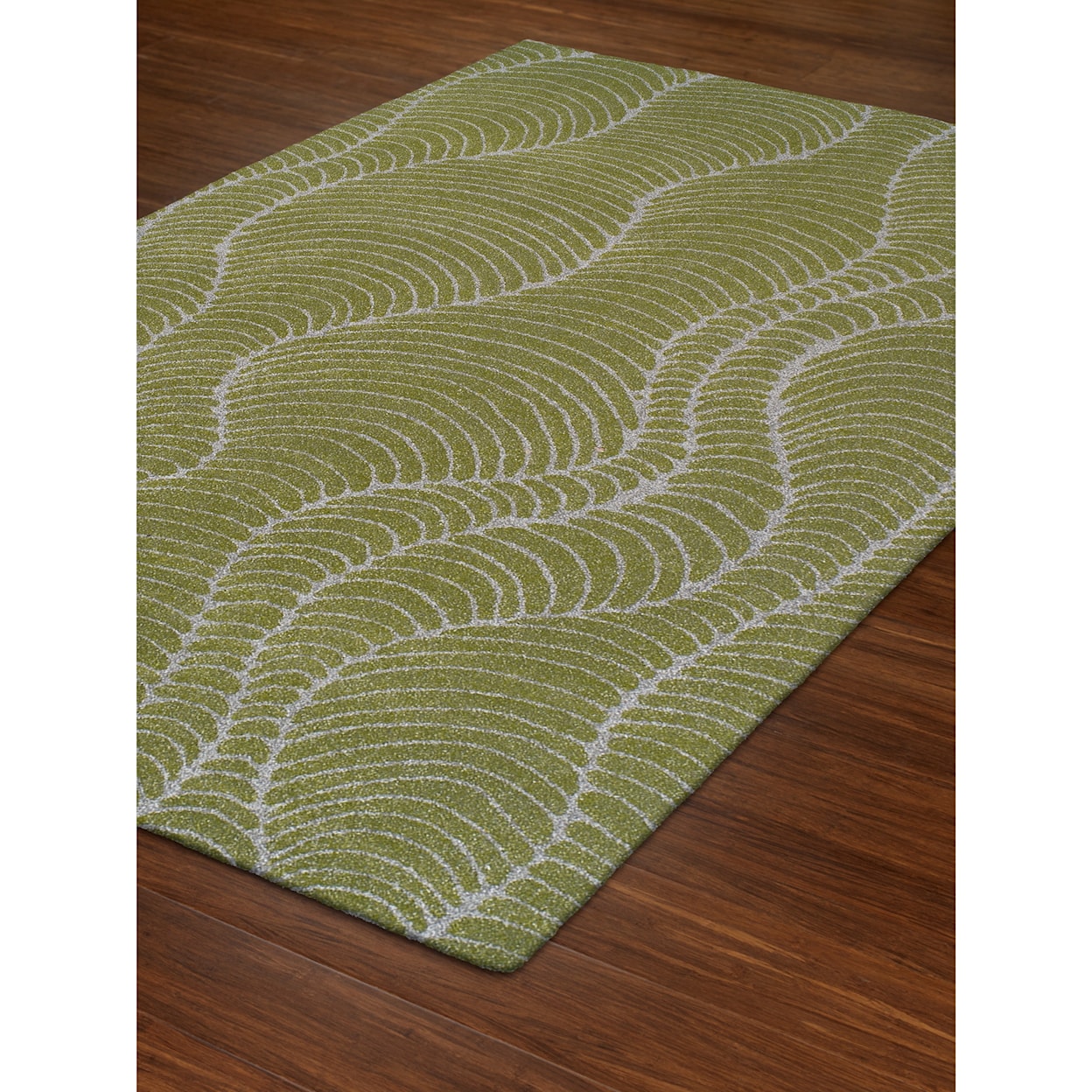 Dalyn Tempo Lime Zest 5'3"X7'7" Rug