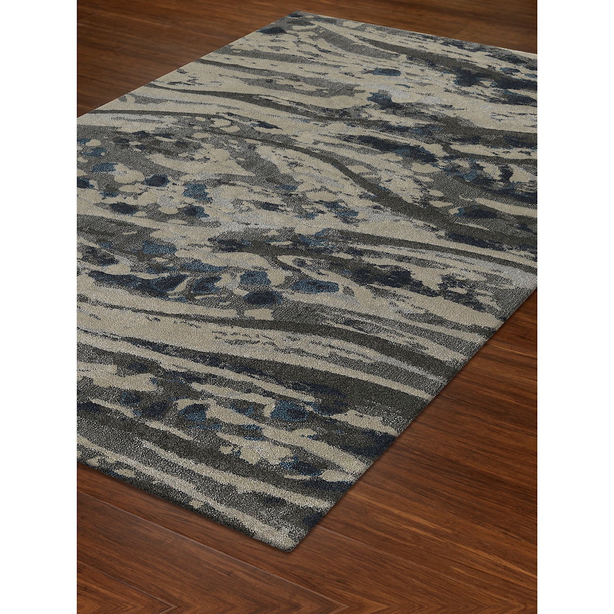 Dalyn Upton Pewter 3'3"X5'1" Rug