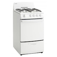 2.4 Cu. Ft. 20" Gas Range