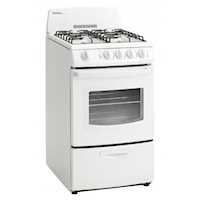 2.4 Cu. Ft. 20" Gas Range with Viewing Window